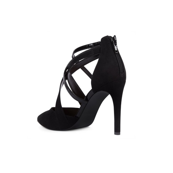 Nine West Strappy Heels in Black - Picture 3 of 3
